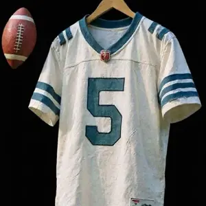 5 Pyd  - Custom Signed  factory, sealed football jerseys and guaranteed trading cards