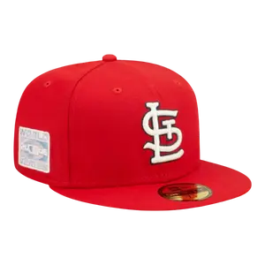 New Era St. Louis Cardinals Pop Sweat Men Fitted Hat Red