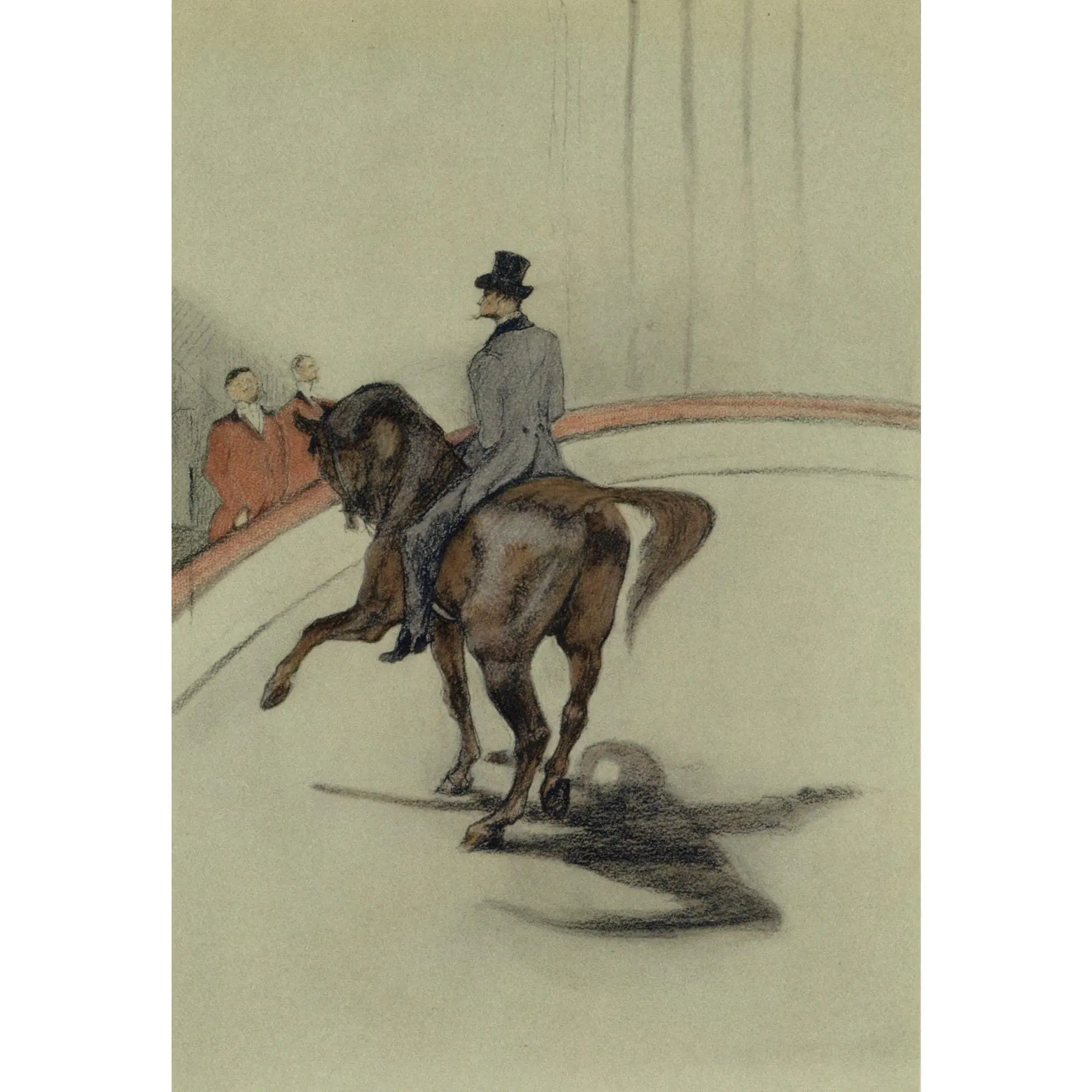 Henri de Toulouse-Lautrec, Haute École, The Circus by Toulouse-Lautrec, Limited Edition Lithograph