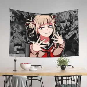 My Hero Academia Tapestry Poster  Vibrant Art Wall Hanging for Bedroom, Living Room, or Office Decor  Perfect for Parties, Boys & Mens Spaces,Brothe Cotton Decorative Linen Light