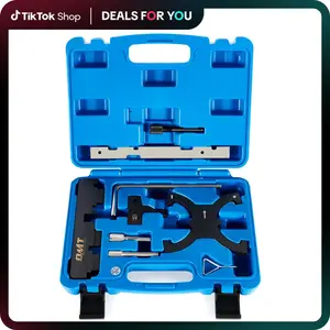 Orion Motor Tech Crankshaft Timing Tool Kit Compatible with Ford Focus Fiesta Mazada 1.5 1.6 VCT Ecoboost Engine, Blue/Red 303-1097 303-748 303-1550 303-1552 303-376,truck stuff, tools gadgets, Alignment Plate, Limited Time Deal