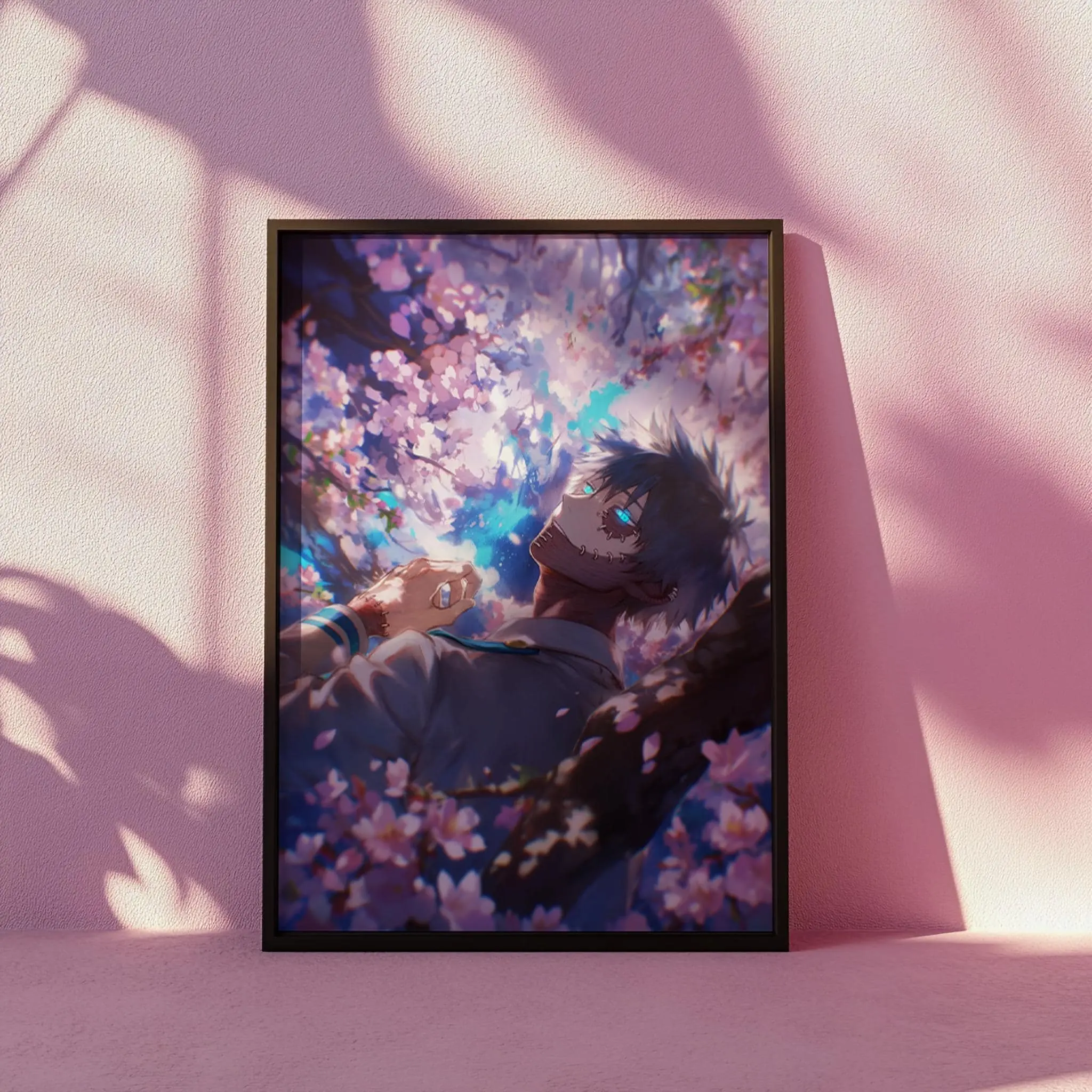 Dabi Art Print My Hero Academia Poster Kawaii Anime Decor Otaku Gift Japanese Wall Art Aesthetic Room Decor MHA Villain Artwork