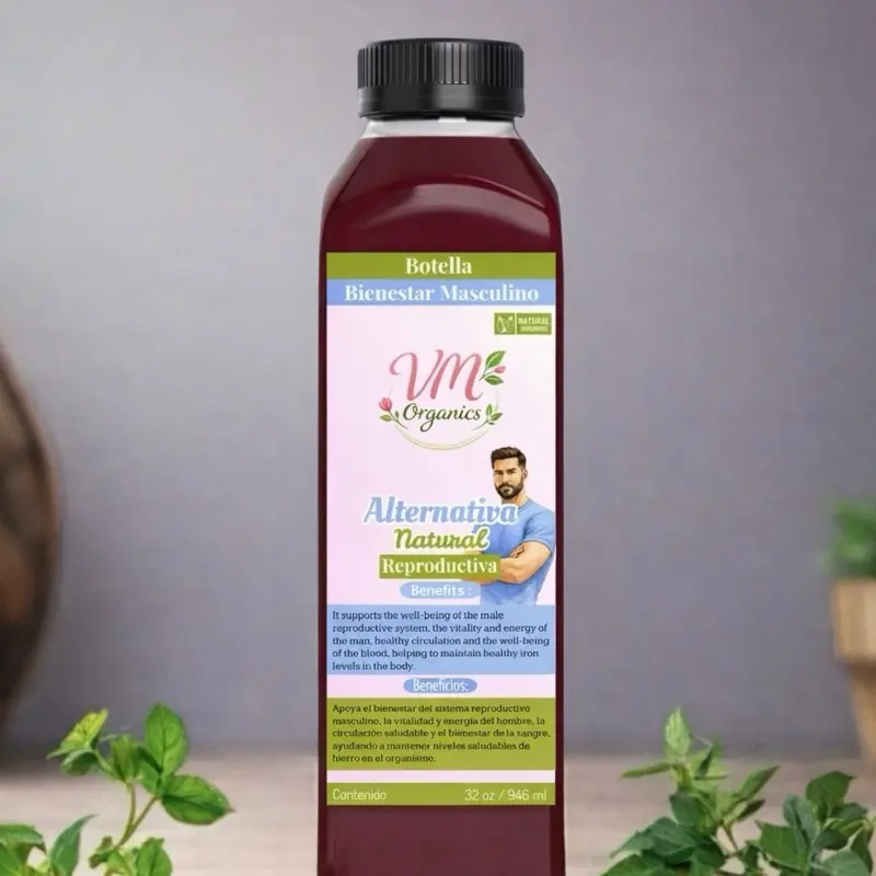 Botella VM Organics Masculina 32 oz