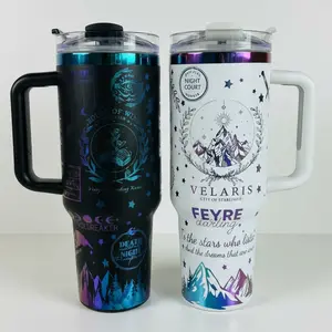 Velaris City of Starlight Tumbler 40oz, Feyre Darling Tumbler, Bookish Gift. VLR03