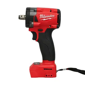Cordless Dual-Purpose Impact Wrench - Milwaukee M18 FIW212 18V Cordless 1/2in Impact Wrench 300Nm Breakaway Torque 4-Speed Automotive