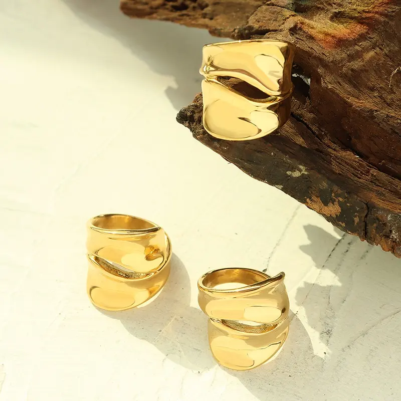 Amber Wrap Ring