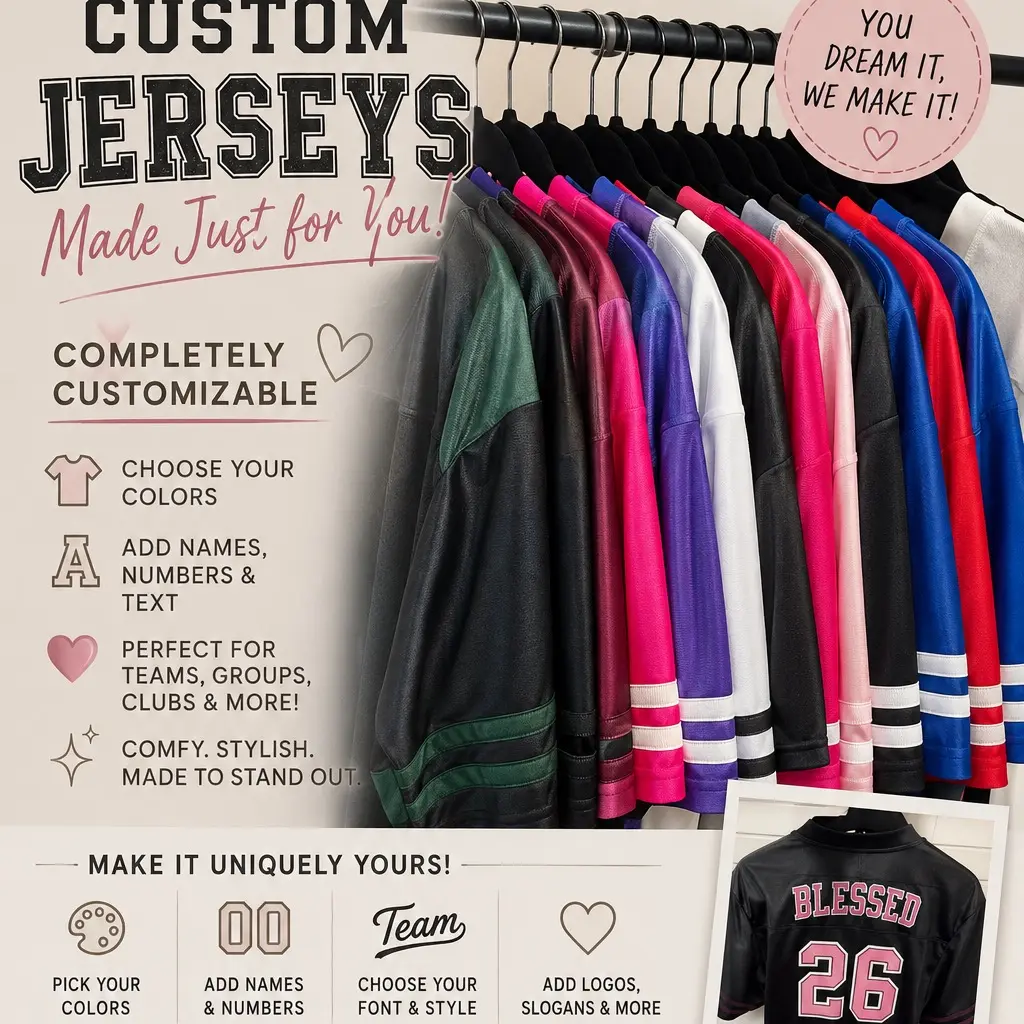 Customizable Jersey's