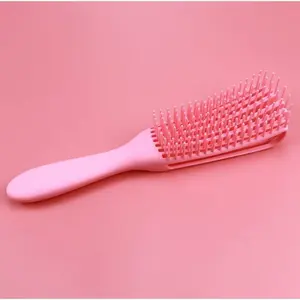 Smooth Hair Comb for Natural Curly Hair, Ideal for 3/4abc Curl Types, Pain-Free Dry/wet Brushing, Detangler Brush, Perfect Mother's Day Gift