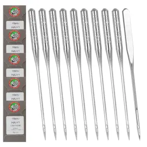 50 PCS Embroidery Sewing Machine Needles Size 75/11, Household Sewing Needles for Brother Sewing Machine1