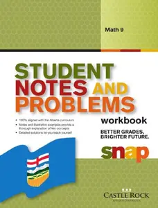 USED-Student notes and problems math 9 by Gautam Rao (Paperback)