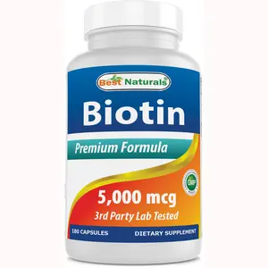 Best Naturals Biotin 5000 mg 180 capsules Best Naturals Biotin 5000 mg 180 capsules