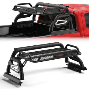 Longsun Mid-Size Pickup Truck Roll Bar - Chase Rack Sport Bar, Compatible with Toyota Tacoma, Chevy Colorado & GMC Canyon, Car Accessories