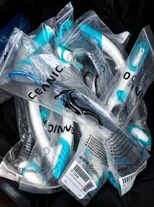 Oceanic Ultra Dry Snorkel Blue White Brand New Factory Sealed