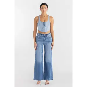 Wren Super Wide Leg Jeans
