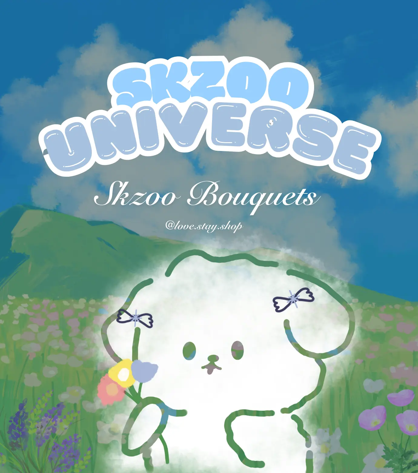 SKZOO Bouquet Blind Bag Sticker
