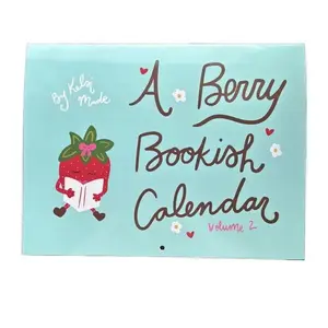 Berry Bookish 12 Month Reading Tracker Calendar Berry Bookish 12 Month Reading Tracker Calendar