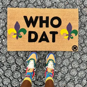 WHO DAT MAT