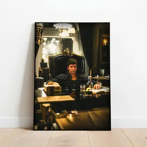 Scarface Movie Poster, Scarface Wall Art , Product without frame