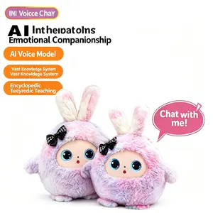 Smart AI Interactive Plush Robot Toy, Talking Educational Stuffed Doll, Soft Companion Play Toy, Multi-play Learning Hobby Toy for Kids, Early Education Entertainment Plush Gift for Boys & Girls