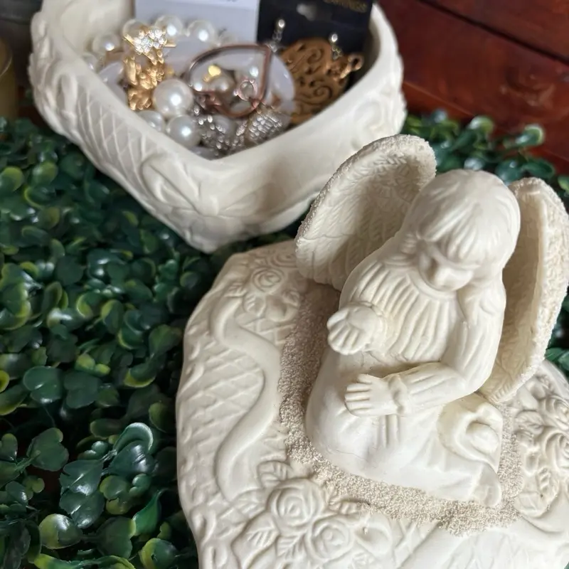 Angel Whispers mystery jewelry jar