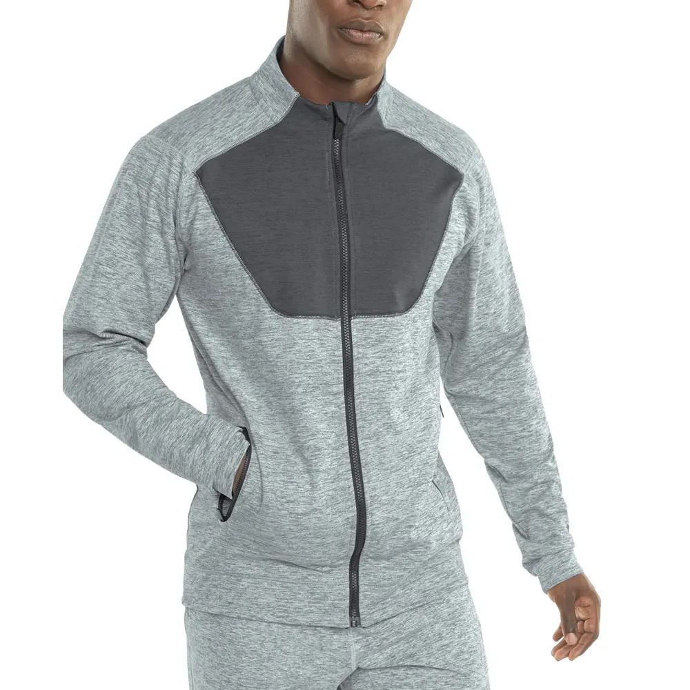 PUMA Mens Cloudspun Full-Zip Jacket Athletic Outerwear Casual Comfort Technology - Grey