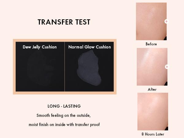 [AMUSE Seoul Official] DEW JELLY VEGAN CUSHION | 5 Shades Concealer Foundation Makeup Cosmetic