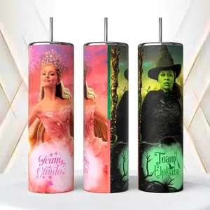 Wicked Team 20oz Tumbler Wrap, The Wicked Tumbler Sublimation Wrap - 20oz straight tumbler wrap