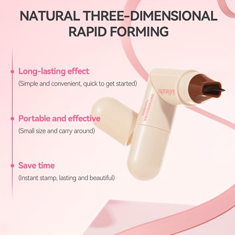 Rotating Eyeliner Stamp Pen,All-Day Makeup Wear - Women's cosmetics, Makeup tools,Dual-Head Design with Wing Stamp, Quick-Dry, Long-Lasting, Smudge-Proof for Easy Cat Eye, Sharp Winged Lines,TikTokShopBlackFriday, Christmas gifts.sharp cat eye look