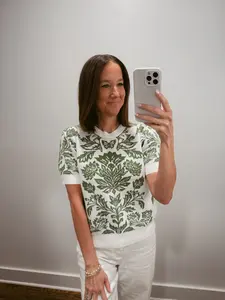 Olive Garden Knit Top
