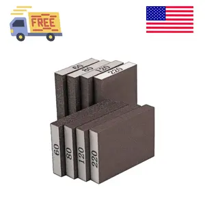 8 Pack Sanding Sponge, Sanding Blocks 60/80/120/220 Grit Assortment, Sand Paper
