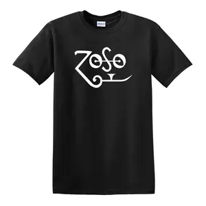 Zoso TSHIRT Jimmy Page Plant Zeppelin Classic Rock