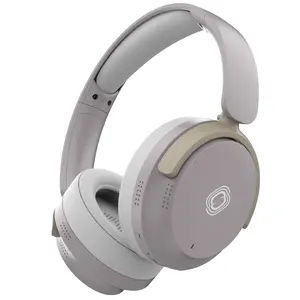 Upgraded Bluetooth Headphones with Active Noise Cancelling - 30H Playtime, Wireless Charging, Adaptive Audio & Mic, Over-Ear Comfort for Travel/Work, B131 (Pink)，B131 (Black)