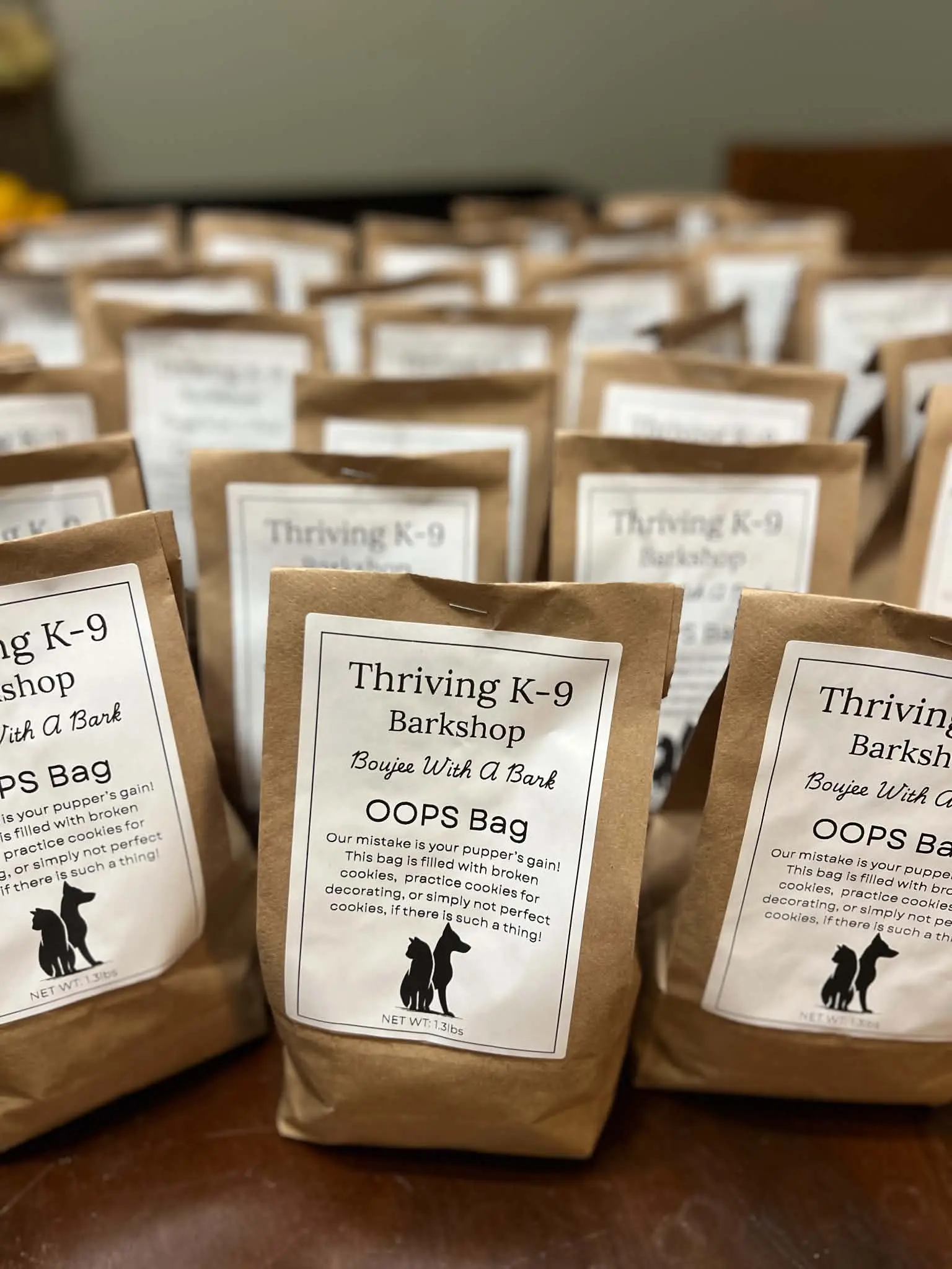 Oops Bag Dog Treat Cookies