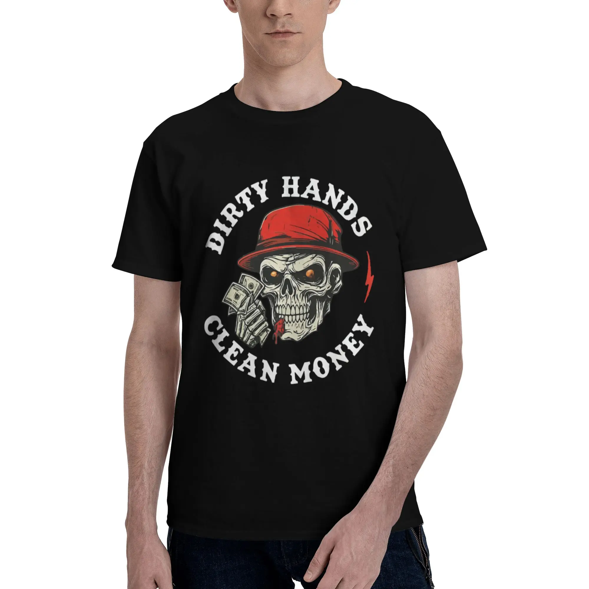 Mechanic Dirty Hands Clean Car Money Automotive Men Women T-Shirt