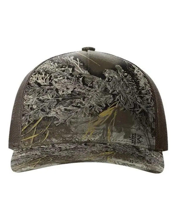 Richardson 112PFP Five-Panel Printed Trucker Cap Richardson 112PFP Five-Panel Printed Trucker Cap
