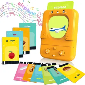 Compact Bear Learning Machine with 48 Engaging Educational Cards for Fun and Interactive Learning