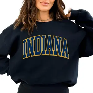 I.D.N Basketball Sweatshirt, Pacers sweatshirt, I.D.N Basketball Crewneck Retro Vintage Pacers sweatshirt, Indiana Hometown Pride Pacers gift Apparel, free shipping
