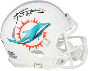 Ricky Williams Miami Dolphins Autographed Riddell Speed Mini Helmet - Fanatics Authentic Certified