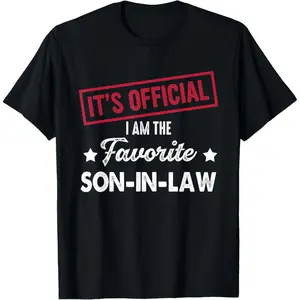 Official Favorite Son-in-law T-shirt Top
