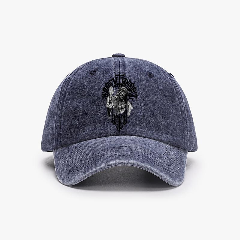 Christian Clothing   Unisex Street Baseball Cap 80s 90s Pattern Anime Hat Men Gift Snapback Fitted Vintage Denim Fabric Iconic Logo Heat Transfer Print Green Dragon Ball Detail