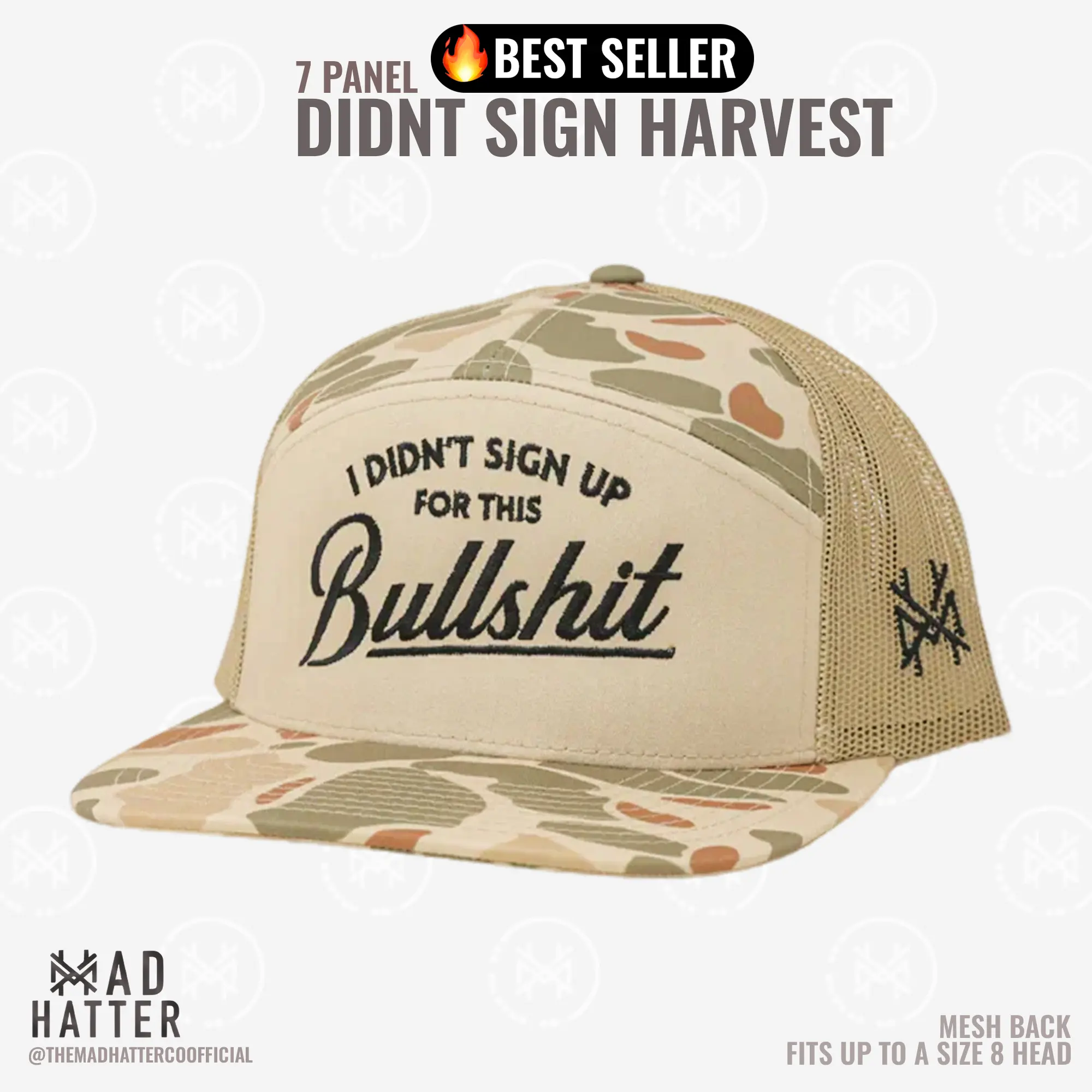 7 Panel Harvest Camo