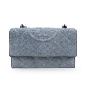 Tory Burch Quilted Denim Chain Shoulder Bag | Elevated Everyday Style