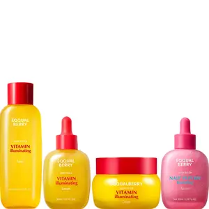 EQQUALBERRY Vitamin C Illuminating Serum with Niacinamide Ceramide & Hyaluronic Acid 150ml Brightening Skin Barrier Hydrating Serum for Daily Use