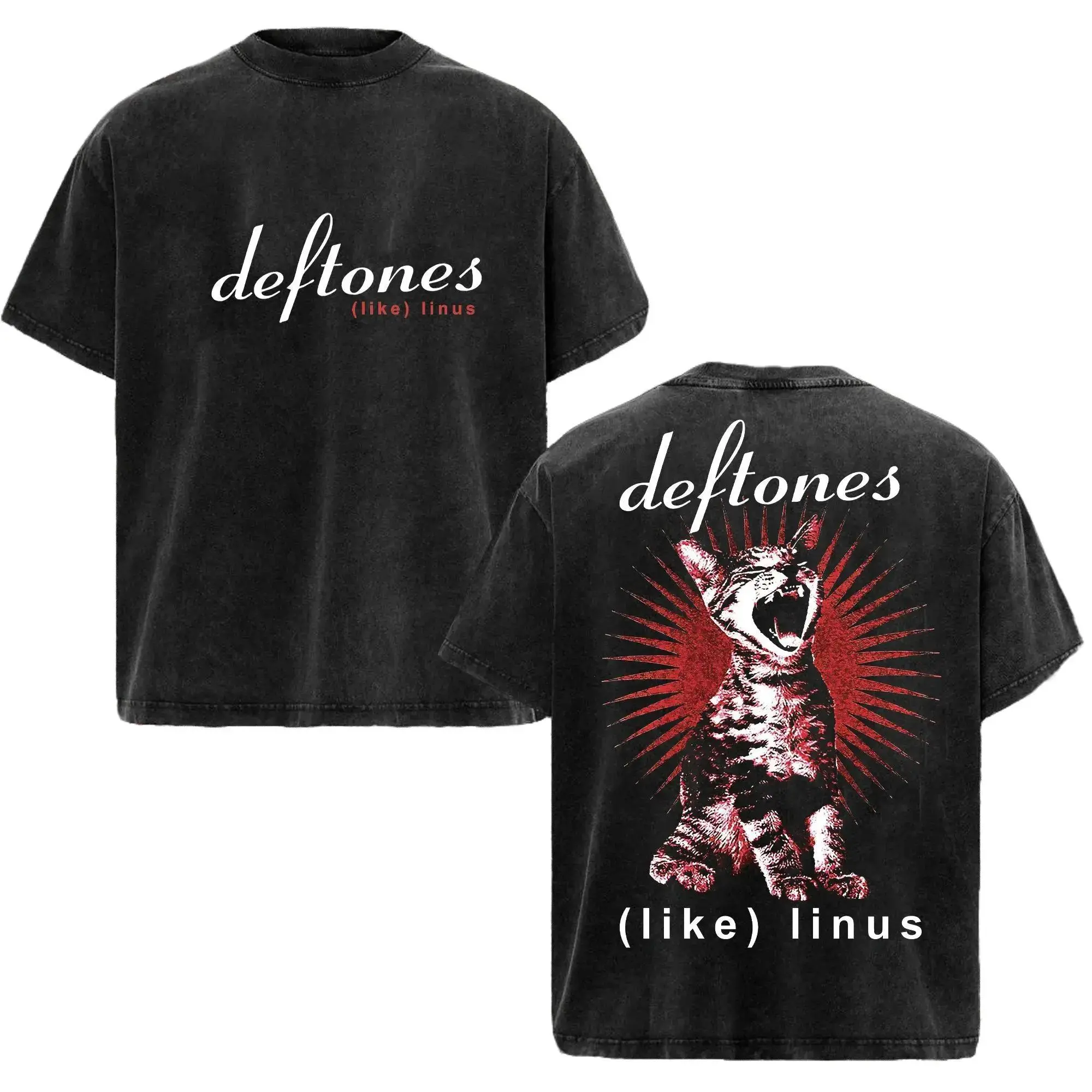 [KM 100%cotton]Deftones Band T-Shirt, Dreamy Alternative Metal Graphic Tee, Dark Romantic Y2K Aesthetic Shirt, Distressed Shoegaze Music Merch, Gift for Fans, Unisex Merch for Men & Women funny graphic tee,funny shirts men,humor graphic tee Streetwear