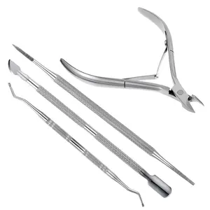 Ingrown Nail Tool, Stainless Steel Ingrown Toenail Tools, Cuticle Trimmer, Pedicure Tools for Feet, Cuticle Kits, Ingrowns Toenail Removal Kit, Pedicure Kit