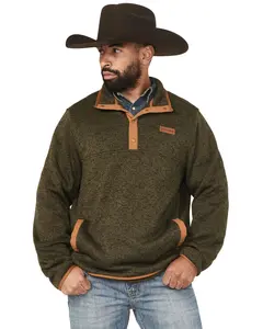 Cinch Men's Solid 1/4 Snap Pullover - Mwk1534009