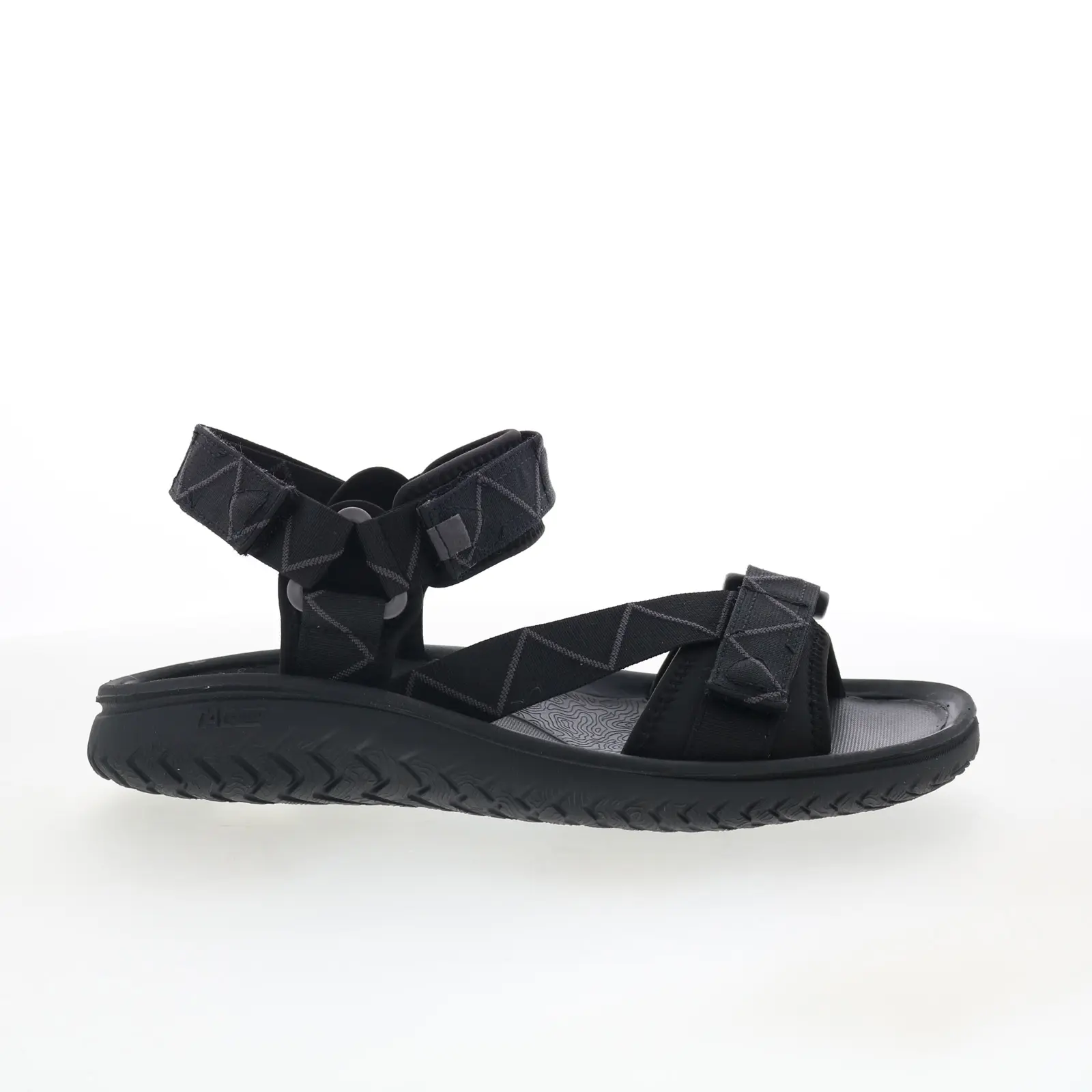 Clarks Wesley Trail 26171721 Mens Black Synthetic Strap Sport Sandals Shoes