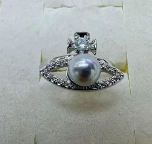 6-7mm Madama Akoya Pearl Saturn Ring 6-7mm Madama Akoya Pearl Saturn Ring