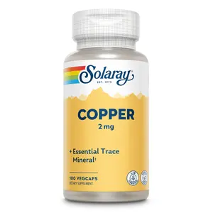 Copper 2mg Supplement - Essential Trace Mineral for Health, Dietary Use, and Vitamins A, B1, B2, B3, B6, C, and E