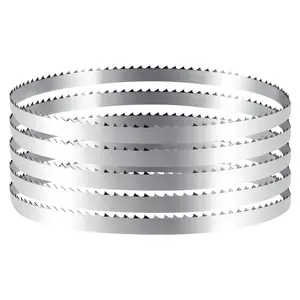 SummerWinsVEVOR Bandsaw Blade, 72 Inch Length, 4 TPI Band Saw Blade with 18 HRC Hardened Sharp Teeth, SK5 High-Strength Carbon Steel, 0.5 Inch Width, Replacement for Major Woodworking Band Saw Brands, 1 Pack, High-Speed Cutdealsforyoudays